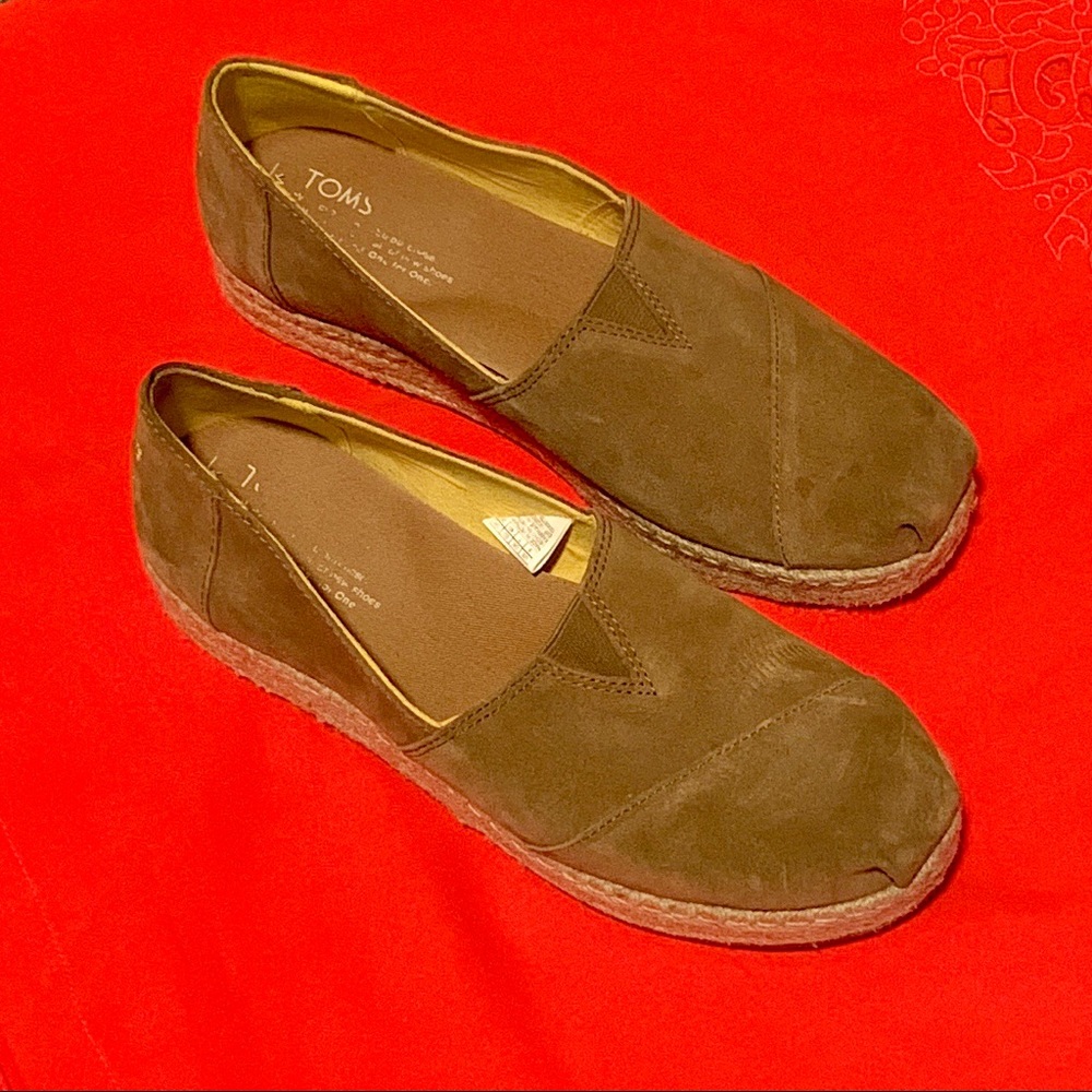 TOMS Platform Alpargata Slip On